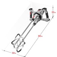 Строительный миксер Зубр МРД-1400