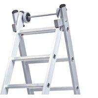 Лестница-стремянка Новая высота NV 522 двухсекционная индустриальная 2x12 ступеней