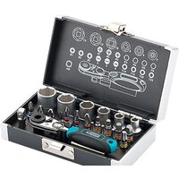 Набор трещотка с головками и битами GROSS 11361 (26 предметов)