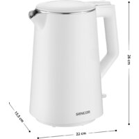 Электрический чайник Sencor SWK 0550WH