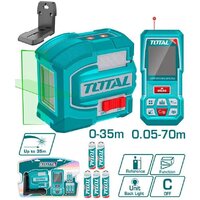 Наборы электроинструментов Total TOSLL0401 (лазерный уровень, лазерная рулетка)
