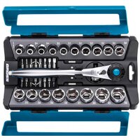 Набор трещотка с головками и битами GROSS 14144 (36 предметов)