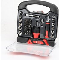 Набор отвертка с битами и головками P.I.T. Advance HSDR04-0048 (48 предметов)