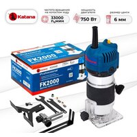 Кромочно-петельный фрезер Katana FK2000