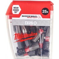 Набор бит Milwaukee 4932430880 (25 предметов)