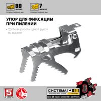 Сабельная пила Зубр Мастер СПЛ-125-21 (с 1-м АКБ)