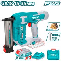 Гвоздезабиватель Total TCBNLI3508 (с 1-им АКБ, кейс)