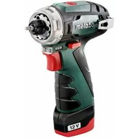 Дрель-шуруповерт Metabo PowerMaxx BS 12 Set 600080710 (с 2-мя АКБ, кейс)
