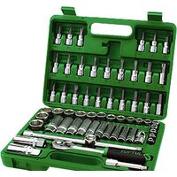 Набор трещотка с головками и битами Toptul GCAI6001 60 предметов