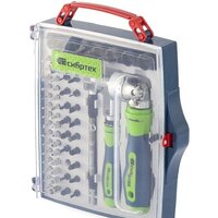 Набор отвертка с битами и головками СибрТех 13363 (61 предмет)