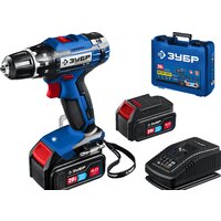 Дрель-шуруповерт Зубр Профессионал DL-201-42 (с 2-мя АКБ, кейс)