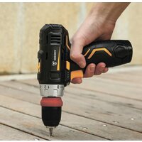 Ударная дрель-шуруповерт Deko GCD12DU3 SET4 063-4038 (с 2-мя АКБ, кейс, набор оснастки)