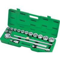 Набор трещотка с головками Toptul GCAI1701 17 предметов