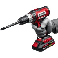 Дрель-шуруповерт Зубр Мастер ДШЛ-145-21 (с 1-м АКБ, кейс)