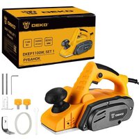 Рубанок Deko DKEP1100W Set1 083-1074