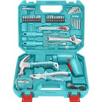 Электроотвертка Total THKTHP10386 (кейс, набор оснастки)