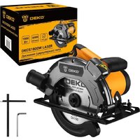 Дисковая (циркулярная) пила Deko DKCS1800W Laser 086-1012