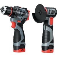 Наборы электроинструментов Profipower ProfiSet-2B16 E0229 (шуруповерт, болгарка, 2 АКБ, кейс)