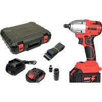 Гайковерт Edon UAW-21/300BL (с 1-им АКБ, кейс)