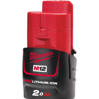 Аккумулятор Milwaukee M12 M12B2 4932430064 (12В/2 Ач)