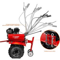 Мотоблок бензиновый Зубр МТБ-300