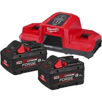 Аккумулятор с зарядным устройством Milwaukee M18 FORGENRG-802DBSC 4933498616 (18В + 18В/8 Ач)