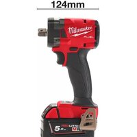 Гайковерт Milwaukee M18 FIW2P12-502X 4933478447 (с 2-мя АКБ, кейс)