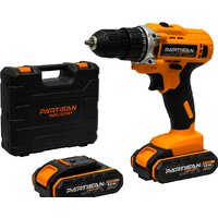 Дрель-шуруповерт Partisan AD-18.2 (с 2-мя АКБ, кейс)