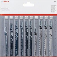 Набор пильных полотен Bosch 2607011169 (10 предметов)