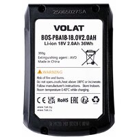 Аккумулятор VOLAT BOS-PBA18 (18В/2 Ah)