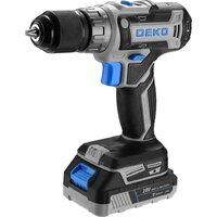 Дрель-шуруповерт Deko ZKCD20V PRO 084-1005 (с 2-мя АКБ, кейс)