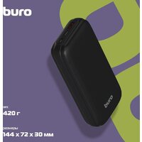 Внешний аккумулятор Buro BP20A 20000mAh (черный)
