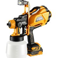 Краскораспылитель Deko DKSG20K3 (с 1-им АКБ, желтый/черный)