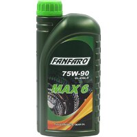 Трансмиссионное масло Fanfaro MAX-6 SAE 75w90 GL-4/GL-5 1л
