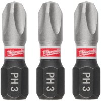 Набор бит Milwaukee Shockwave PH3 4932500354