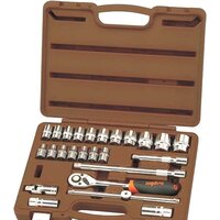 Набор трещотка с головками Ombra 911225 25 предметов