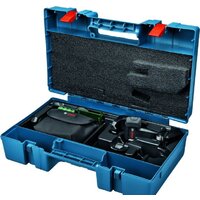 Лазерный нивелир Bosch GLL 2-15 G Professional 0601063W02 (LB 10 + DK 10, кейс)