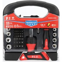 Набор отвертка с битами и головками P.I.T. Advance HSDR04-0048 (48 предметов)