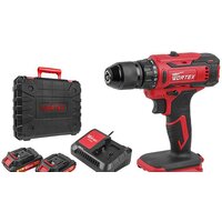 Дрель-шуруповерт Wortex BD 1820-1 Li 0329209 (с 2-мя АКБ, кейс)
