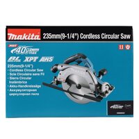 Дисковая (циркулярная) пила Makita HS009GZ (без АКБ)