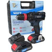 Дрель-шуруповерт WATT WAS-21Li-3 1.021.030.23 (с 2-мя АКБ, кейс)