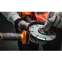 Угловая шлифмашина AEG Powertools BEWS 18-125BLPX2-502C 4935480858 (с 2-мя АКБ)
