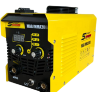 Сварочный инвертор Super Prowell MAG/MMA 200А (1 кг, без газа, съемный рукав)
