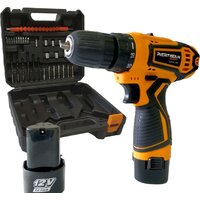 Дрель-шуруповерт Partisan AD-12.14BPSN (с 2-мя АКБ, кейс, оснастка)