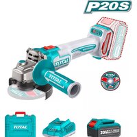 Угловая шлифмашина Total TAGLI211542 (с 2-мя АКБ, кейс)