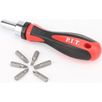 Набор отвертка с битами P.I.T. Advance HSDR04-0006 (7 предметов)