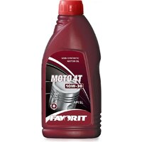 Моторное масло Favorit MOTO 4-T SAE 10W-30 API SL 1л