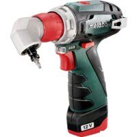 Дрель-шуруповерт Metabo PowerMaxx BS Quick Basic 600156950 (с 2-мя АКБ, кейс, 2 патрона)