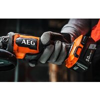Угловая шлифмашина AEG Powertools BEWS 18-125BLPX2-502C 4935480858 (с 2-мя АКБ)