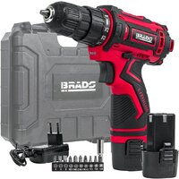 Дрель-шуруповерт Brado DF420B (с 2-мя АКБ, кейс)